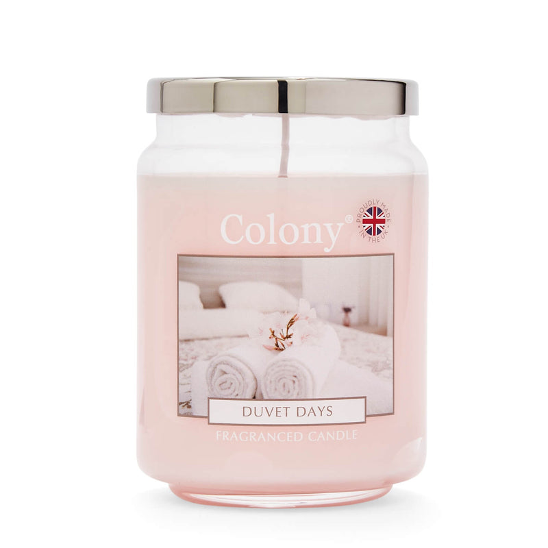 Wax Lyrical Colony Large Scented Candle Jar - Duvet Days