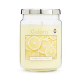 Wax Lyrical Colony Large Scented Candle Jar - Sparkling Lemon