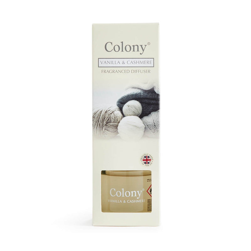 Wax Lyrical Colony 100ml Reed Diffuser - Vanilla & Cashmere