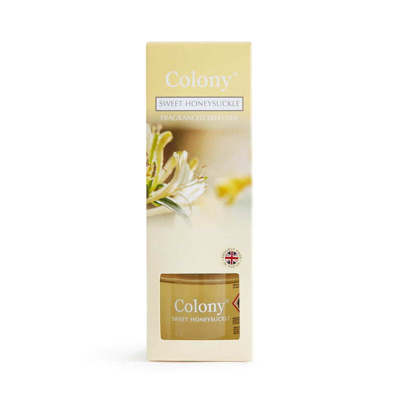 Wax Lyrical Colony 100ml Reed Diffuser - Sweet Honeysuckle