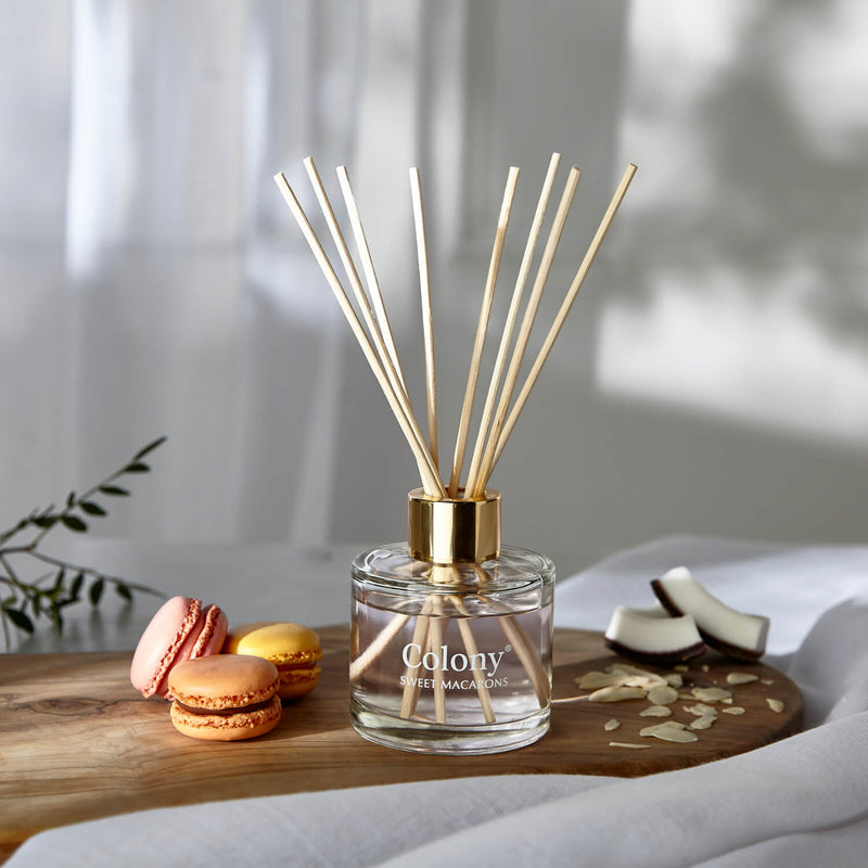 Wax Lyrical Colony 100ml Reed Diffuser - Sweet Macarons