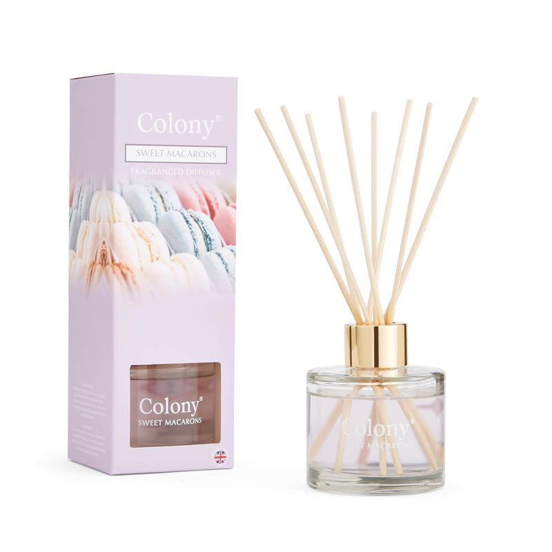 Wax Lyrical Colony 100ml Reed Diffuser - Sweet Macarons