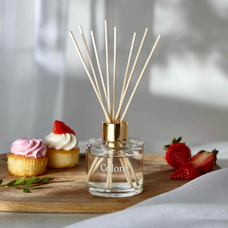 Wax Lyrical Colony 100ml Reed Diffuser - Strawberry Surprise