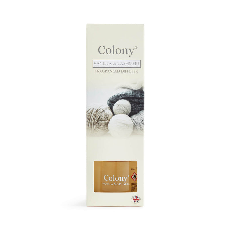 Wax Lyrical Colony 200ml Reed Diffuser - Vanilla & Cashmere