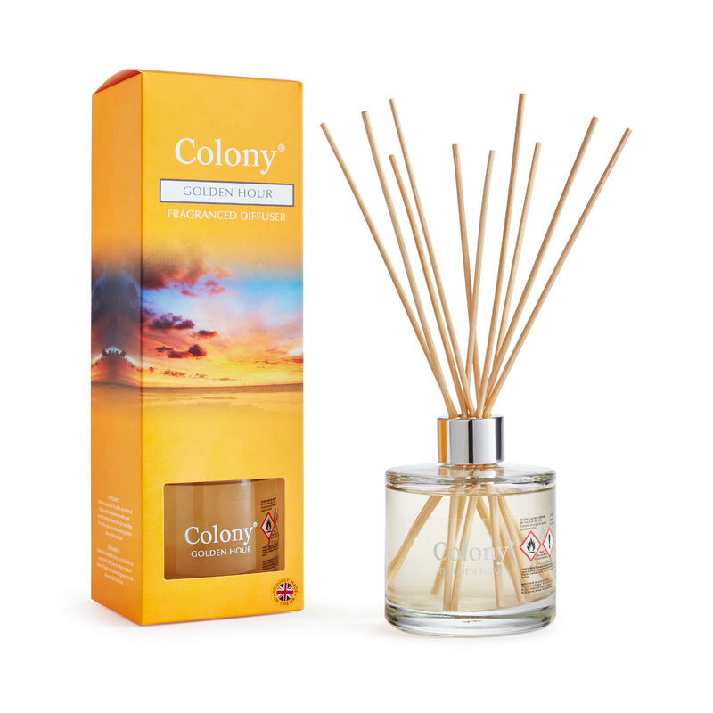 Wax Lyrical Colony 200ml Reed Diffuser - Golden Hour