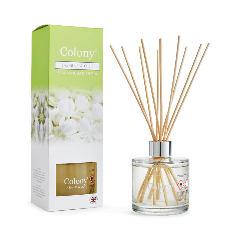 Wax Lyrical Colony 200ml Reed Diffuser - Jasmine & Oud