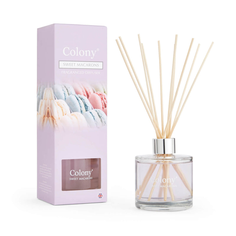 Wax Lyrical Colony 200ml Reed Diffuser - Sweet Macarons