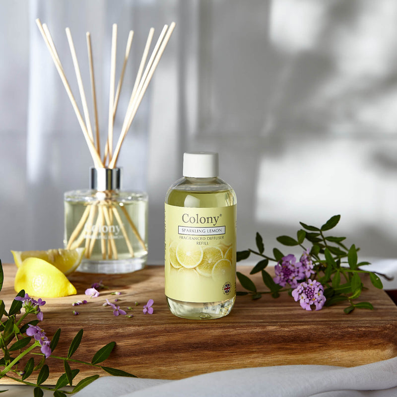 Wax Lyrical Colony 200ml Reed Diffuser Refill - Sparkling Lemon