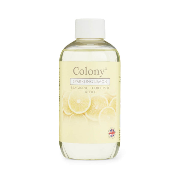 Wax Lyrical Colony 200ml Reed Diffuser Refill - Sparkling Lemon