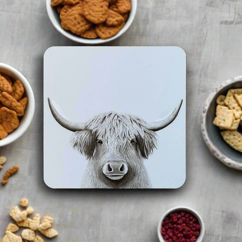 Katherine Sheard Coaster - Bessie Moo