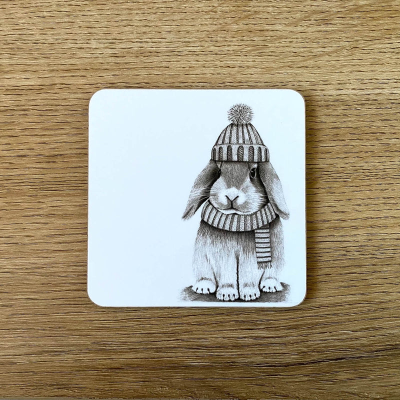 Katherine Sheard Coaster - Bobble Bunny