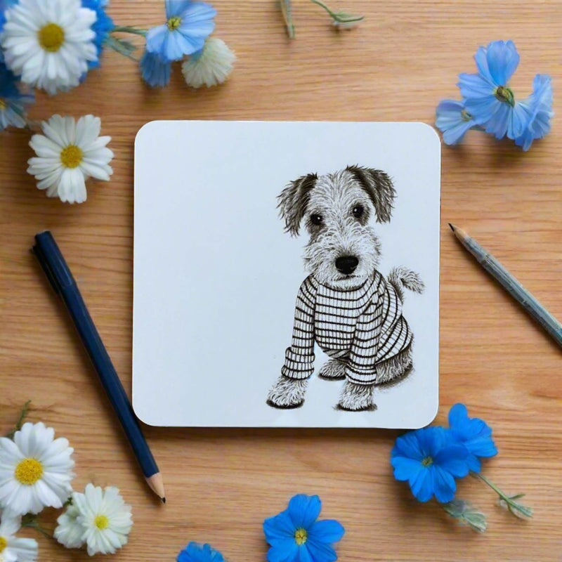 Katherine Sheard Coaster - Terry Terrier