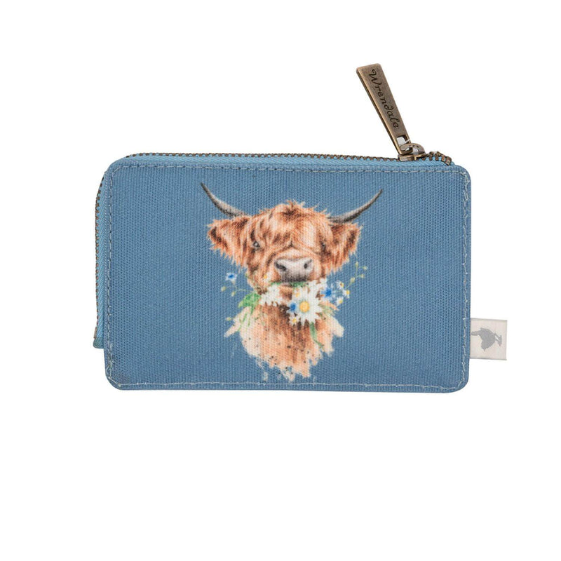 Wrendale Designs by Hannah Dale Coin/Card Holder Purse - Cow