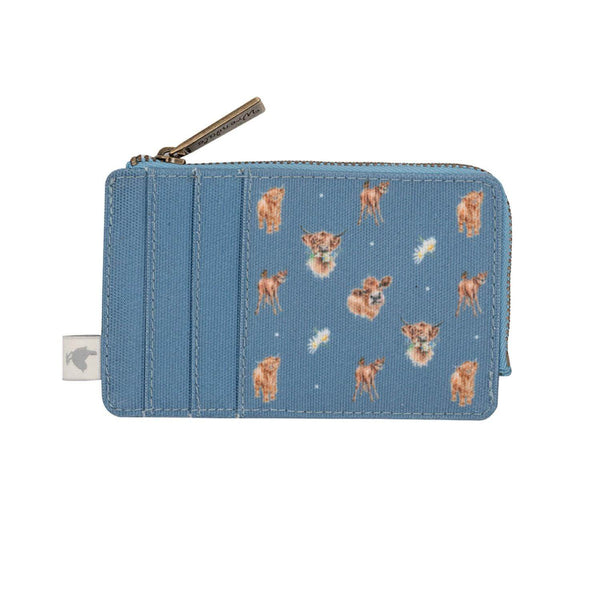 Wrendale Designs by Hannah Dale Coin/Card Holder Purse - Cow