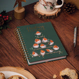 Wrendale Designs by Hannah Dale Christmas Planner - Rockin' Robins