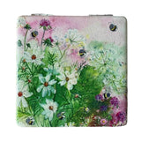 Alex Clark Vegan Leather Compact Mirror - Bees In Summer