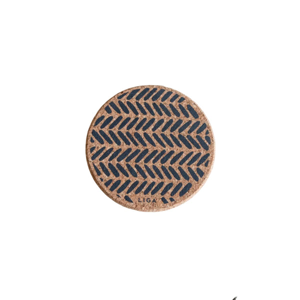 Liga Round Cork Coaster - This & That