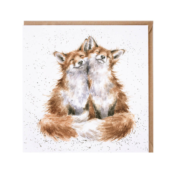 Wrendale Designs By Hannah Dale Card - Contentment - Fox