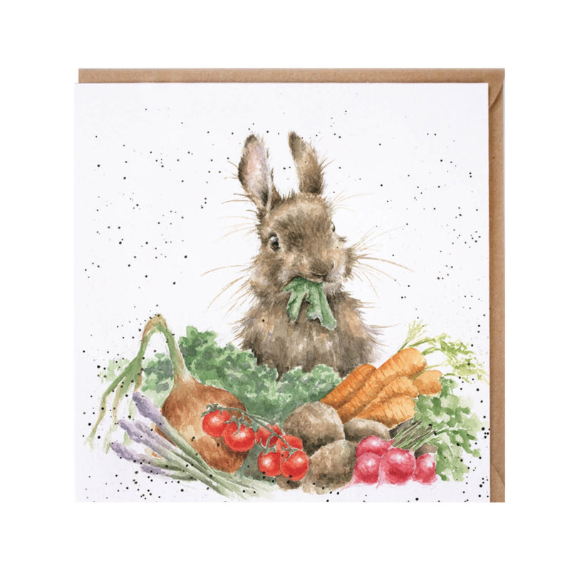 Wrendale Designs By Hannah Dale Card - Grow You Own - Rabbit