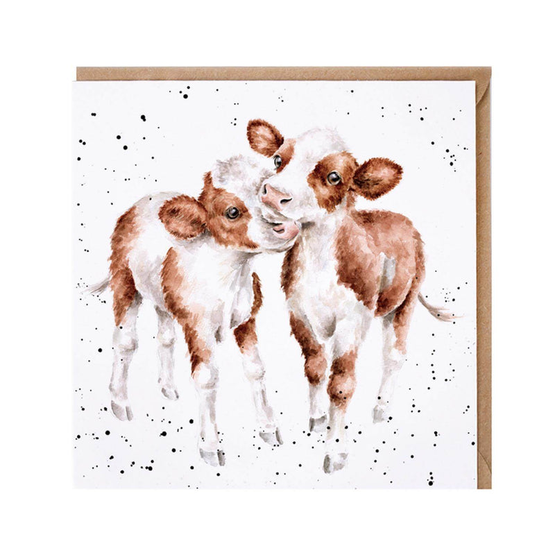 Wrendale Designs by Hannah Dale Card - My Best Friend - Cow