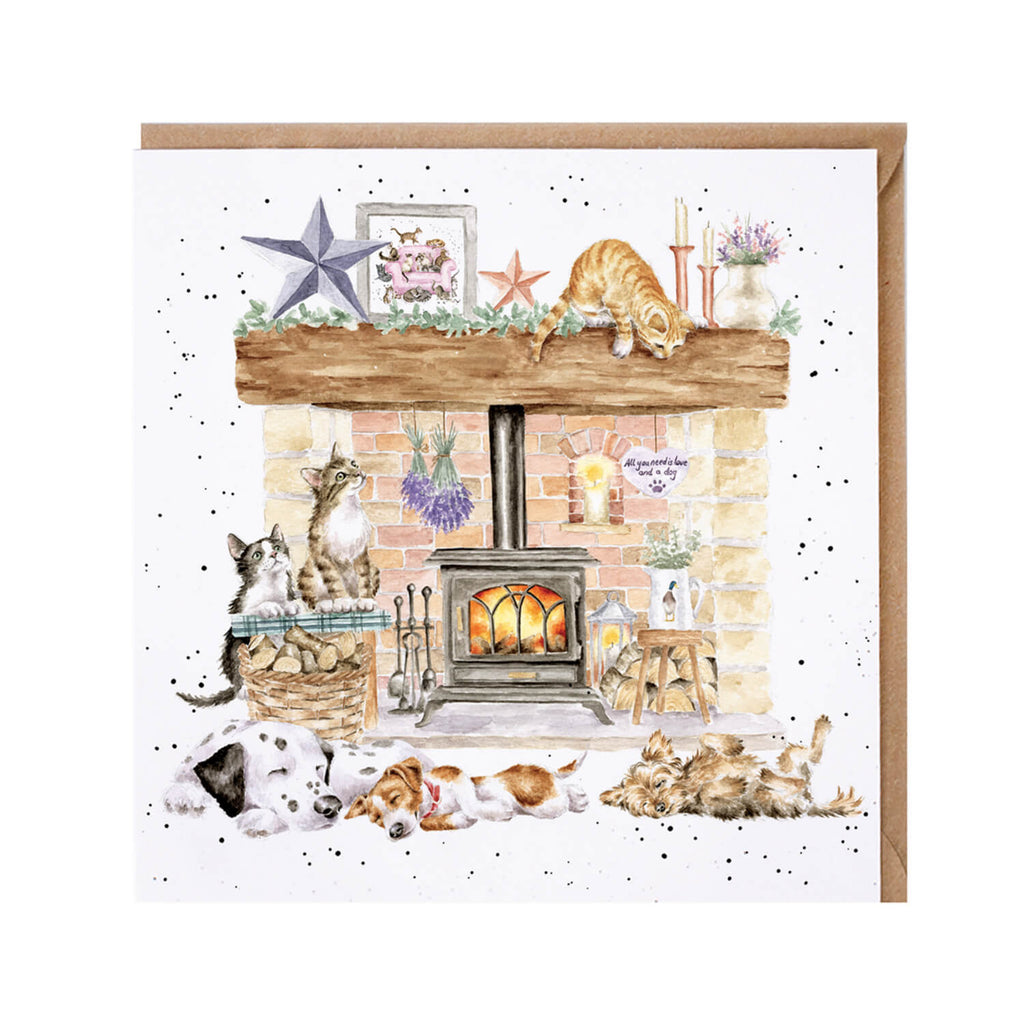 Buy Wrendale Designs  by Hannah Dale Card - No Place Like Home – Potters  Cookshop