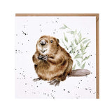 Wrendale Designs by Hannah Dale Card - The Arborist - Beaver