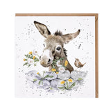 Wrendale Designs by Hannah Dale Card - Fine & Dandy - Donkey