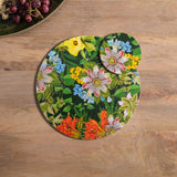 Creative Tops Set Of 4 Round Coasters - Floral