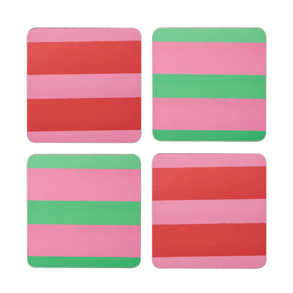 Creative Tops Set Of 4 Coasters - Stripes