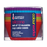 Colourworks Silicone Cupcake Cases - Pack Of 12