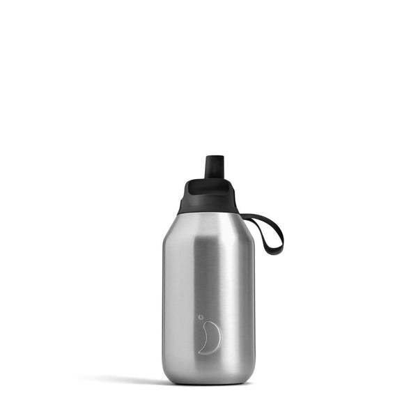 Chilly's Series 2 350ml Flip 90% Recycled Stainless Steel Water Bottle