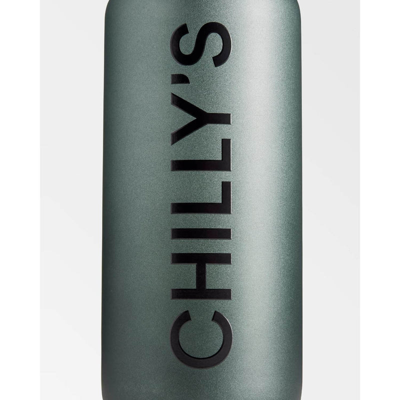 Chilly's Series 2 500ml Flip Reusable Water Bottle - Ombre Slate