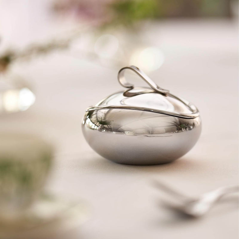 Robert Welch Drift 18|10 Mirror Polished Stainless Steel 300ml Sugar Pot with Lid