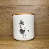 Katherine Sheard Fine China Storage Jar - Duke Duck