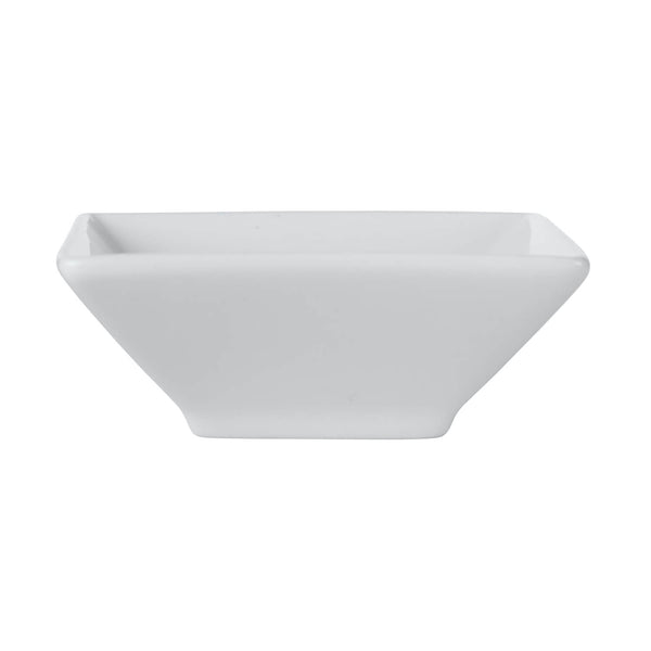 Maxwell & Williams White Basics Square Footed Sauce Dish - 7.5cm