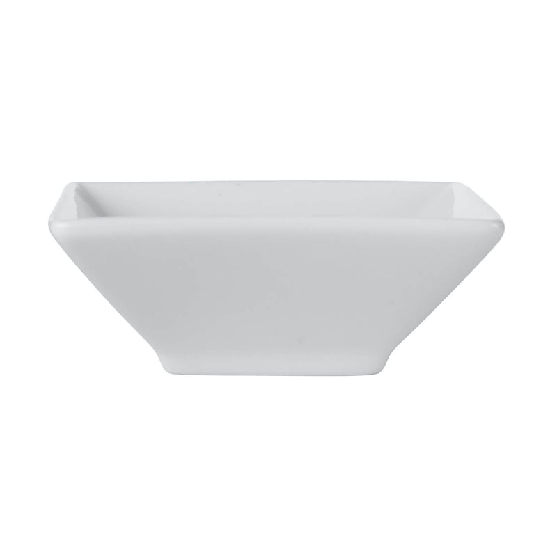 Maxwell & Williams White Basics Square Footed Sauce Dish - 7.5cm