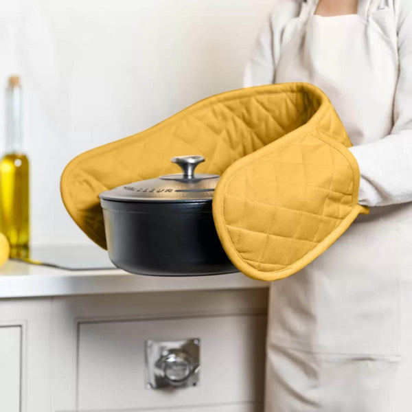 Dexam Love Colour Double Oven Glove - Ochre