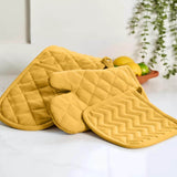 Dexam Love Colour Double Oven Glove - Ochre