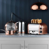 Dualit Classic 1.7 Litre Jug Kettle & 4-Slice Toaster Set - Copper & Chrome