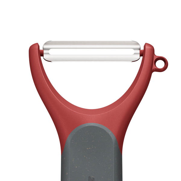 Zyliss Eco Handle Y Soft Skin Peeler - Red