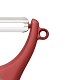 Zyliss Eco Handle Y Soft Skin Peeler - Red