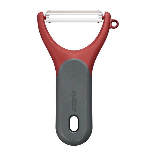 Zyliss Eco Handle Y Soft Skin Peeler - Red