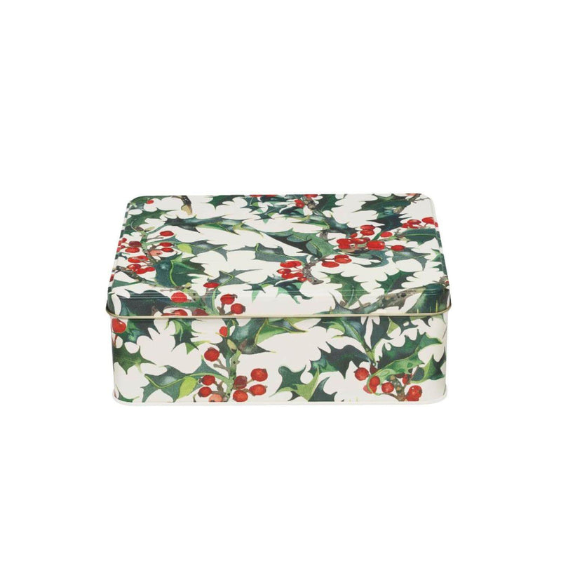 Emma Bridgewater Christmas Deep Rectangular Tin - Holly