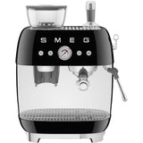 Smeg 50s Style Retro EGF03 Bean-to-Cup Espresso Coffee Machine - Black