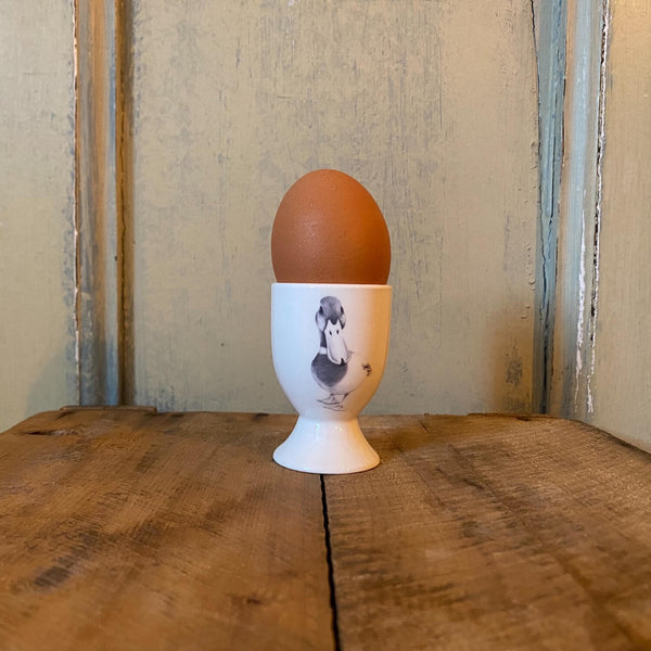 Katherine Sheard Fine China Egg Cup - Duke Duck