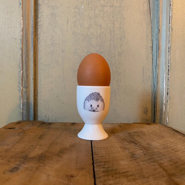 Katherine Sheard Fine China Egg Cup - Henry Hedgehog