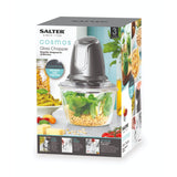 Salter EK3264 Cosmos Electric 1.2 Litre Glass Food Chopper - Gun Metal