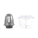 Salter EK3264 Cosmos Electric 1.2 Litre Glass Food Chopper - Gun Metal