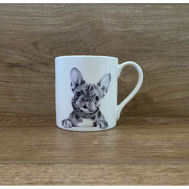 Katherine Sheard Fine China 380ml Mug - Stanley Frenchie