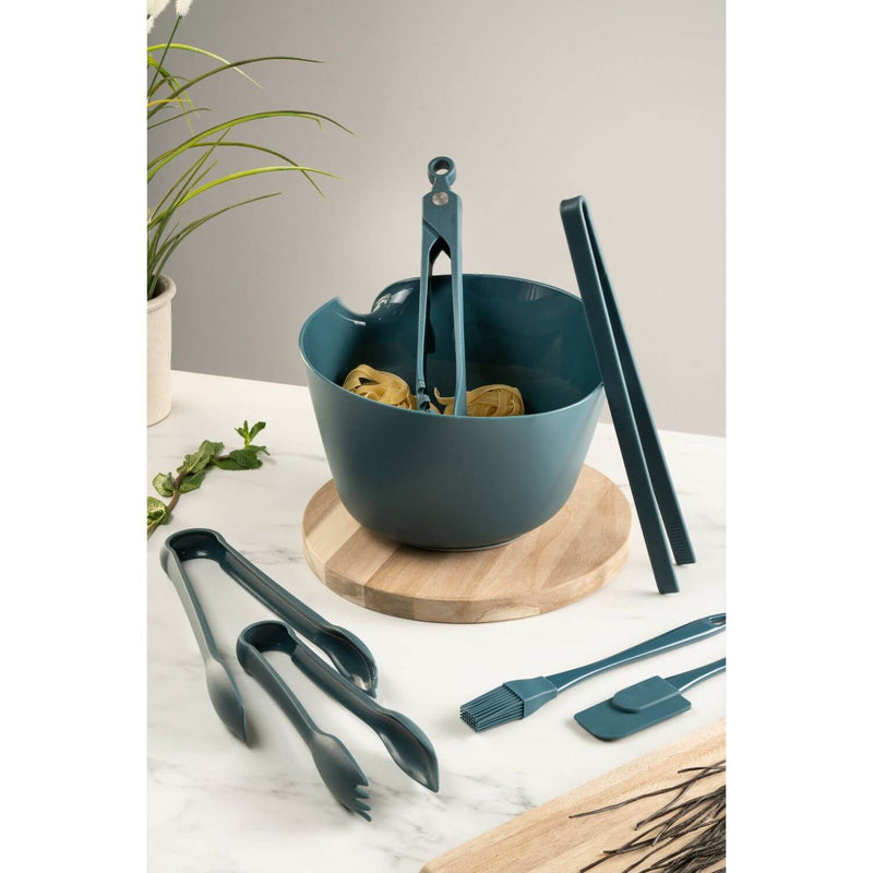 Fusion Twist Food Tongs - Blue